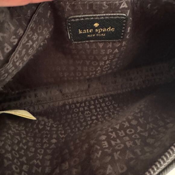 Kate Spade Haven Lane Ramey Crossbody Bag Black Glitter Stripes - Picture 2 of 7